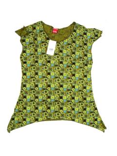 Camisetas - Blusas - Tops - Top blusa de algodón TOEV09 - Modelo Verde