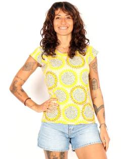 Camiseta de Girasoles con Energía Alegre, para comprar al por mayor o detalle.[TOEV21]