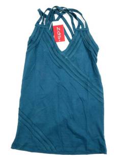 Tops y Blusas - Este Top Básico de TOHC05 - Modelo Azul p