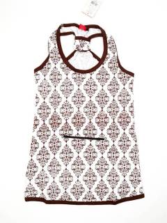 Tops y Blusas - Este Top Hippie se destaca TOHC11 - Modelo Blanco