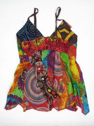 Modelo: 164 Top hippie patchwork con tirantes Mod 164