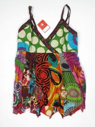 Modelo: 165 Top hippie patchwork con tirantes Mod 165