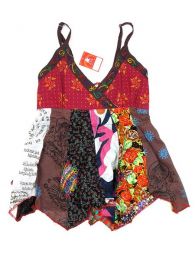 Modelo: 162 Top hippie patchwork con tirantes Mod 162