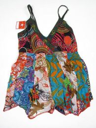 Modelo: 161 Top hippie patchwork con tirantes Mod 161