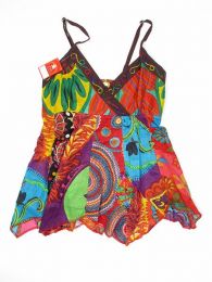 Modelo: 163 Top hippie patchwork con tirantes Mod 163