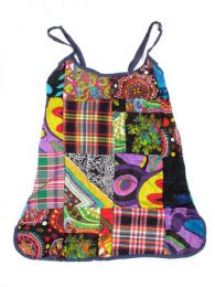 Modelo: 16b5 Top patchwork de algodón Mod 16b5
