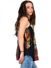 Detalle no seleccionable para compra Top y Blusas Hippie Boho Ethnic - Top hippie patch estampado TOHC20.