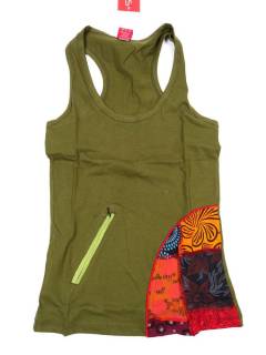 Modelo: Verde Camisetas - Blusas - Tops - Top de algodón con TOHC25 - Modelo Verde