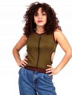 Detalle no seleccionable para compra Outlet Ropa Hippie - Top abierto a los lados con TOHC30.