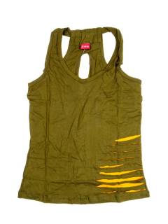 Modelo: Verde 24 Tops y Blusas - Este Top Hippie fusiona diseño TOHC32 - Modelo Verde 24