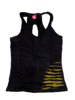 Modelo: Negro 24 Tops y Blusas - Este Top Hippie fusiona diseño TOHC32 - Modelo Negro 24