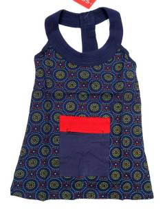 Modelo: Azul Tops y Blusas - Top hippie algodón TOHC33 - Modelo Azul