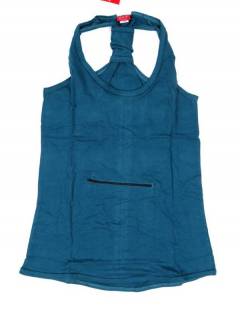 Modelo: Azul Camisetas, Blusas e Tops - Top hippie básico, TOHC34 - Modelo Azul