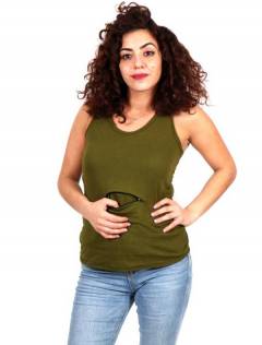 Top hippie con bolsillo. Outlet Ropa Hippie para comprar al por mayor o detalle  en la categoría de Outlet Hippie Artesanal  | ZAS.  [TOHC34]