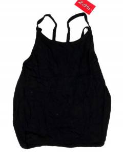 Modelo: Negro Camisetas Blusas y Tops - Top hippie básico, TOHC36 - Modelo Negro