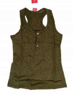Modelo: Verde a Camisetas Blusas y Tops - Top hippie básico, TOHC37 - Modelo Verde a