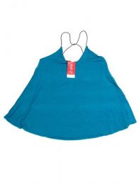Modelo: Azul top blusa amplia expandex Mod Azul