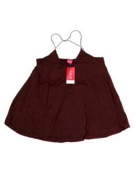 Modelo: MarrÓn top blusa amplia expandex Mod MarrÓn