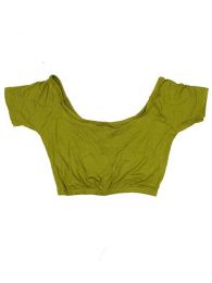 Modelo: Pistacho Mini top blusa de manga Mod Pistacho