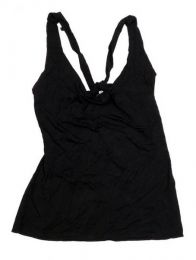 Modelo: Negro top con multitirante cruzado Mod Negro