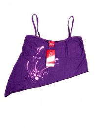 Modelo: 1815 top con oblicuo mini tie dye Mod 1815