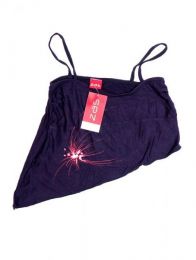 Modelo: 1812 top con oblicuo mini tie dye Mod 1812