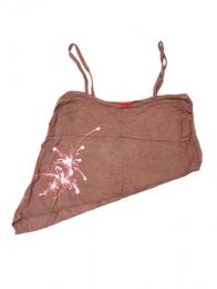 Modelo: 1813 top con oblicuo mini tie dye Mod 1813