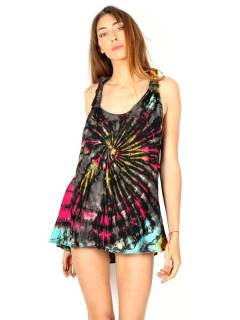 Detalle no seleccionable para compra Tops y Blusas - Top hippie Teñido Tie TOJU02.