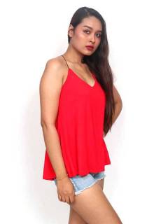 Detalle no seleccionable para compra Camisetas y Tops Hippies - top blusa amplia recta expandex TOJU07P.