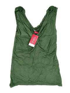 Modello: verde T-shirt e top hippy - Top in poliestere Expadex TOJU12P - Modello verde