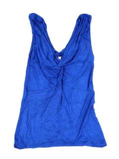 Modello: blu T-shirt e top hippy - Top in poliestere Expadex TOJU12P - Modello blu