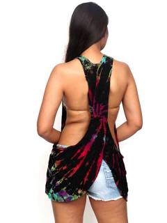 ZAS robapinzas.com | TopTie Dye espalda abierta tirante. talla única (M/L). La técnica de teñido Tie Dye es totalmente manual técniamente no hay dos prendas exactamente igulaes por lo que los patrones y colores son aproximados.