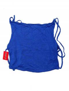 Modelo: Azul Camisetas Blusas y Tops - Mini Top hippie con espalda TOJU16P - Modelo Azul