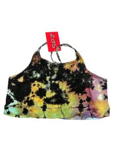 Modelo: Negro Tops y Blusas - Top hippie de Tirantes con TOJU19 - Modelo Negro