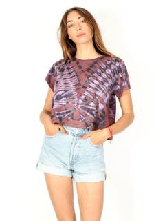 Detalle no seleccionable para compra Tops y Blusas - Top blusa de manga corta Teñido TOJU20.