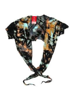 Modelo: Negro Tops y Blusas - Top blusa Tie Dye, diseñado TOJU21 - Modelo Negro