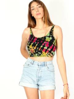 Detalle no seleccionable para compra Tops y Blusas - Top corto de tirantes. Su TOJU23.