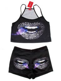Modelo: Libs Conjunto de Top y Pantalón Mod Libs
