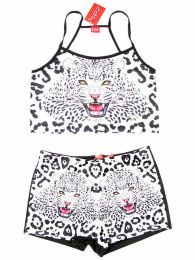 Modelo: Tigre Conjunto de Top y Pantalón Mod Tigre