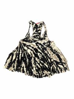 Camisetas - Blusas - Tops - Top hippie Teñido Tie TOPN01 - Modelo Negro