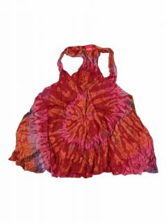 Camisetas - Blusas - Tops - Top hippie Teñido Tie TOPN01 - Modelo Rojo