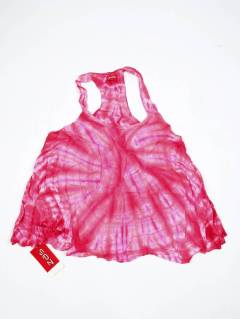 Modelo: Rosa Tops y Blusas - Top hippie Teñido Tie TOPN01B - Modelo Rosa