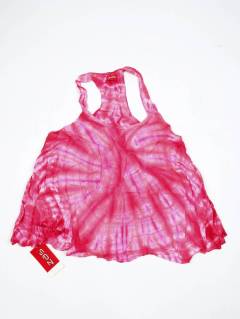 Tops y Blusas - Top hippie Teñido Tie TOPN01B - Modelo Rosa