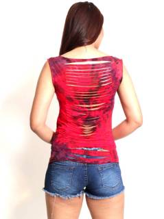 Top rasgado espalda Tie Dye,  para comprar al por mayor o detalle  en la categoría de Ropa Hippie de Mujer | ZAS. [TOPN02]