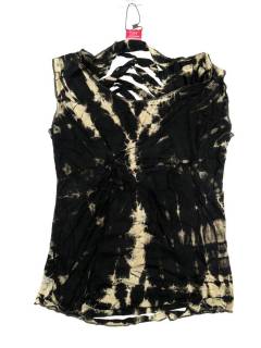 Modelo: Negro Tops y Blusas - top rasgado espalda total TOPN02 - Modelo Negro