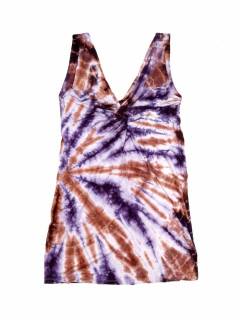 Tops y Blusas - Top Tie Dye tirante ancho, TOPN03 - Modelo Morado 23