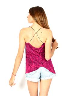 Top blusa amplia tirante tie dye,  para comprar al por mayor o detalle  en la categoría de Ropa Hippie Bohemia de Mujer | ZAS. [TOPN04]