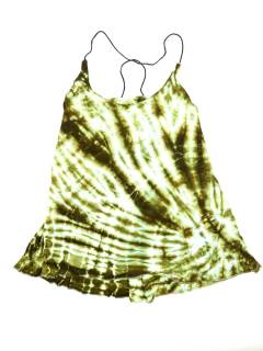 Modelo: Verde Tops y Blusas - top blusa amplia Tie TOPN04B - Modelo Verde