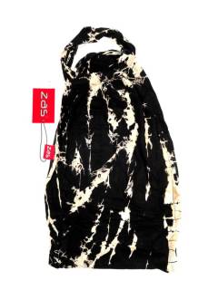 Tops y Blusas - Top Halter Tie Dye con diseño TOPN09 - Modelo Negro