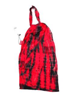 Tops y Blusas - Top Halter Tie Dye con diseño TOPN09 - Modelo Rojo